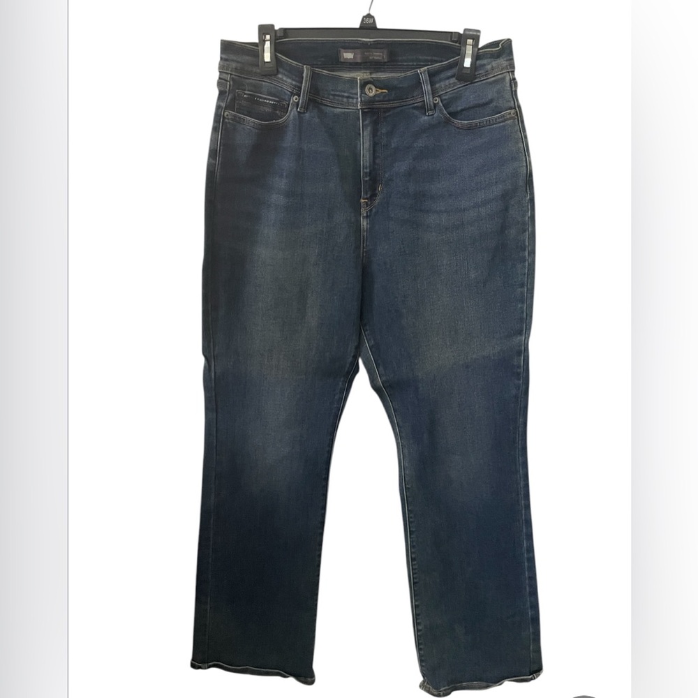 Women’s LEVI's 512 Perfectly Slimming, Bootcut Stretch Sz 32-34” W  29.5 L